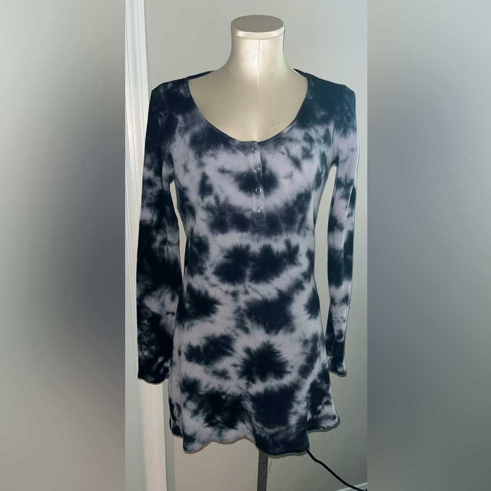 PINK Victoria's Secret Tie-Dye thermal fabric dress NWOT